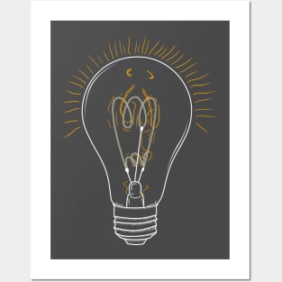 Lightbulb Posters and Art